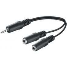 M-CAB 3.5MM JACK adapter 0.2M M/F CABLE M/F...