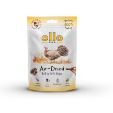 OLLO Air-Dried Turkey strips - dog treat -...