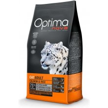 OptimaNova Cat Adult Salmon & Rice 8kg