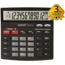 Kalkulaator REBELL Calculator Desktop CC512