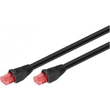 Goobay 55433 networking cable Black 15 m...