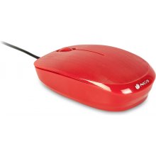 NGS Flame red, DESKTOP OPTICAL WIRED MOUSE...