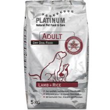 PLATINUM - Dog - Adult - Lamb + Rice - 1,5kg...