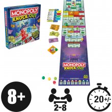 MONOPOLY lauamäng Knockout (inglise keeles)