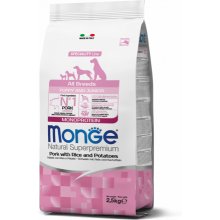 Monge ALL BREEDS Puppy & Junior Pork, Rice...