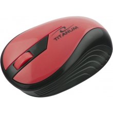WIRELESS OPTICAL MOUSE 1000DPI TM114R RED
