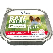 VetExpert RAW PALEO Pate Mini Adult Beef -...