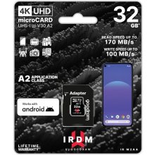 Goodram IRDM microSDHC 32GB V30 UHS-I U3 +...