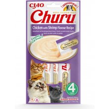 Churu - Cat - Chicken & Shrimps - 4 x 14g