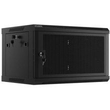 Lanberg WF01-6406-23B rack cabinet 6U Wall...