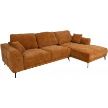 Home4you Corner sofa OLIVIA RC, brown