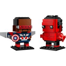 LEGO BRICKHEADZ 40668 Captain America and...