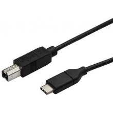 STARTECH PRINT CABLE 0.5M USB-C TO USB-B M/M