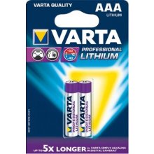 Varta Batterie LITHIUM AAA 2St