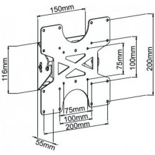 Techly 17-37" Wall Bracket for LED LCD TV...