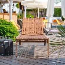 Mirpol Garden lounger TEXAS brown