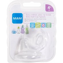 MAM Teat Extra Soft Cup Spouts 2pc - 4m+...