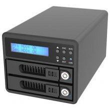 Raidon GR3680-BA31 disk array Desktop Black