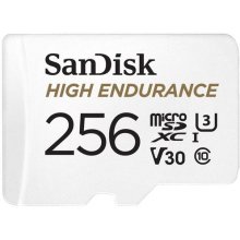 Mälukaart SANDISK High Endurance 256 GB...