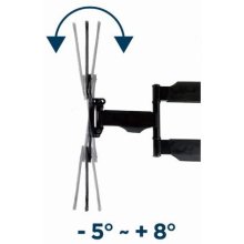 Gembird WM-55ST-01 TV mount/stand 139.7 cm...