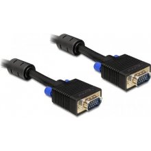 DELOCK 2m VGA cable VGA (D-Sub) Black