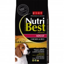 NutriBest Adult Chicken & Rice dog food 3kg