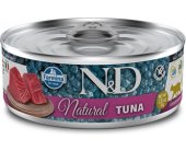 Farmina N&D NATURAL - Tuna - Cat - 80g