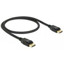 DELOCK 85506 DisplayPort cable 0.5 m Black