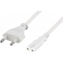 Deltaco Cable CEE 7/16 to IEC 60320 C7, 3m...