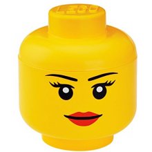 Room Copenhagen LEGO LEGO Storage Head Girl...
