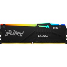 Mälu KINGSTON Fury Beast RGB 8GB DDR5 4800...