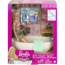 Barbie Doll and Bathtub Playset, Blonde...