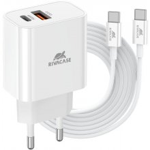 RIVACASE MOBILE CHARGER WALL/WHITE PS4102...