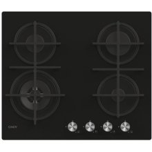Candy CDK6GF4WEKB Black Built-in 59.5 cm Gas...