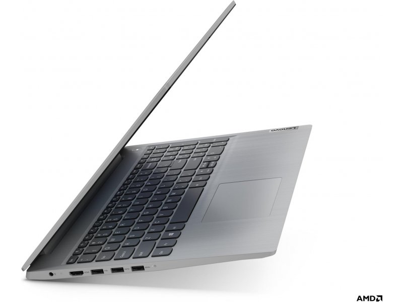 Notebook Lenovo Ideapad 3 Ddr4 Sdram 39 6 Cm 15 6 1920 X 1080 Pixels Amd Ryzen 5 8 Gb 256 Gb Ssd Wi Fi 5 802 11ac Windows 10 Home Grey Platinum 81w100uxmh Ox Ee