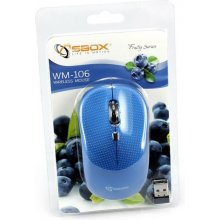 Мышь Sbox WM-106 Wireless Optical Mouse Blue