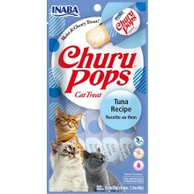 INABA Churu Pops cat treats with tuna 4x15g