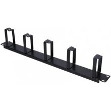 Extralink Cable organizer 1U, black