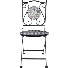 Home4you Chair CHECKER black