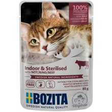 Bozita - Cat - Indoor & Sterilised - Beef -...