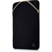 HP 15.6 Reversible Sleeve – Black, Gold