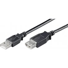 Goobay Cable USB2++ Verlängerung black, 5...