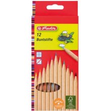 Herlitz coloured pencils, Natural, 12 pcs