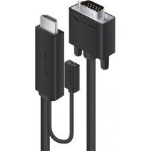 Alogic HDMI Kabel HDMI -> VGA 2m mit USB...
