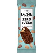 DIONE Zero vanillijäätis šokolaadiglasuuri...