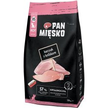 PAN MIĘSKO Chicken with rabbit XS - dry cat...