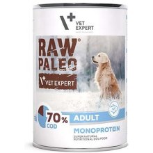 VetExpert RAW PALEO Adult Monoprotein Cod -...