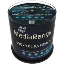 Диски MediaRange DVD+R 8.5GB 100pcs 8x...