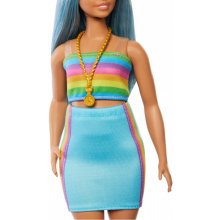MATTEL Doll Barbie Fashionistas Long blue...