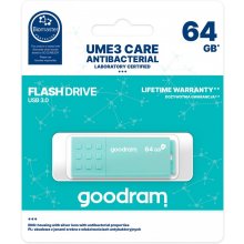 Mälukaart Goodram Pendrive UME3 Care 64GB...